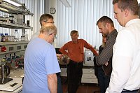 Bild: Nordh&auml;user Wissenschaftler zu Besuch an der Hochschule Merseburg
