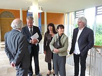 Bild: Vernissage Heinz Scharr