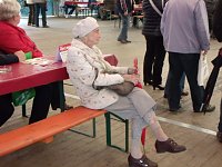Bild: Seltener Besuch: Gisela Weser (95/Eisleben), &auml;lteste Tanzlehrerin der Welt 