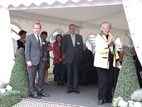 Bild: M. Schulter, Dr. Freund und OB Fischer