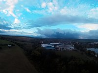 Bild: Flugshow der Kraniche