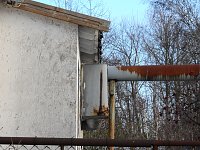 Peter Blei in den Ruinen der Schuhfabrik in Wiehe Bild: Peter Blei in den Ruinen der Schuhfabrik in Wiehe