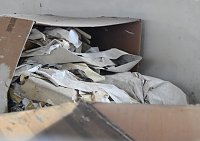 Peter Blei in den Ruinen der Schuhfabrik in Wiehe Bild: Peter Blei in den Ruinen der Schuhfabrik in Wiehe