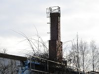 Peter Blei in den Ruinen der Schuhfabrik in Wiehe Bild: Peter Blei in den Ruinen der Schuhfabrik in Wiehe