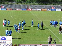 Bild: Vor und nach dem Spiel gegen den BAK