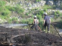 Bild: Brand im Alten Stolberg