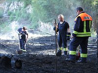 Bild: Brand im Alten Stolberg