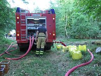 Bild: Brand im Alten Stolberg