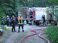 Bild: Brand im Alten Stolberg