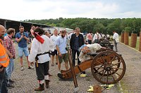 Bild: Sponsoren beim Schie&szlig;en auf dem Dickkopf