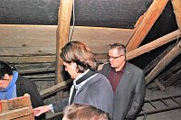 Bild: Besichtigung des Hauses der Jugend durch Stefan Gebhardt (links) und Jens Diederichs (rechts).