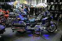 Bild: Motorradmesse in Erfurt