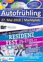 16. Sondershäuser Residenzfest und 10. Sondershäuser Autofrühling Bild: 16. Sondershäuser Residenzfest und 10. Sondershäuser Autofrühling