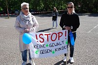 Bild: Keine Gewalt gegen Kinder gefordert
