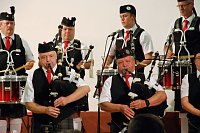 Bild: Die Barbarossa Pipes and Drums aus Sangerhausen sorgten f&uuml;r Stimmung