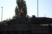 Panzer in Richtung Litauen verladen Bild: Panzer in Richtung Litauen verladen