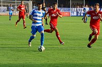 Bild: Wacker Nordhausen mit ersten Sieg in einem Heimspiel. 3:0 gegen Meuselwitz im ersten Th&uuml;ringen-Derby der Saison