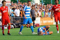 Bild: Wacker Nordhausen mit ersten Sieg in einem Heimspiel. 3:0 gegen Meuselwitz im ersten Th&uuml;ringen-Derby der Saison