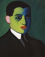 Bild: aul Citroen, Portr&auml;t von Heinz Aron, 1922