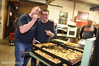 Kartoffelscheibenessen Bild: Kartoffelscheibenessen