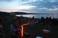 Bild: Sternenstunde am Stausee Kelbra
