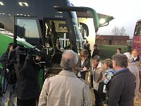Mit Brauer und einem Filmteam unterwegs nach England Bild: Mit Brauer und einem Filmteam unterwegs nach England