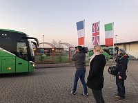 Mit Brauer und einem Filmteam unterwegs nach England Bild: Mit Brauer und einem Filmteam unterwegs nach England