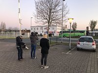 Mit Brauer und einem Filmteam unterwegs nach England Bild: Mit Brauer und einem Filmteam unterwegs nach England
