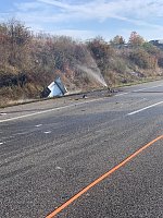 Explosionsgefahr auf der A 38 Bild: Explosionsgefahr auf der A 38