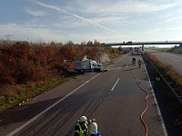 Explosionsgefahr auf der A 38 Bild: Explosionsgefahr auf der A 38