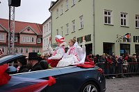 Rosenmontag auf dem Markt Sondershausen Bild: Rosenmontag auf dem Markt Sondershausen