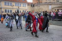 Rosenmontag auf dem Markt Sondershausen Bild: Rosenmontag auf dem Markt Sondershausen