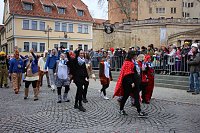 Rosenmontag auf dem Markt Sondershausen Bild: Rosenmontag auf dem Markt Sondershausen