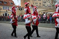 Rosenmontag auf dem Markt Sondershausen Bild: Rosenmontag auf dem Markt Sondershausen