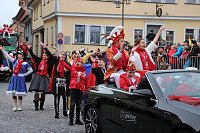 Rosenmontag auf dem Markt Sondershausen Bild: Rosenmontag auf dem Markt Sondershausen