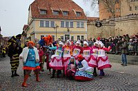 Rosenmontag auf dem Markt Sondershausen Bild: Rosenmontag auf dem Markt Sondershausen