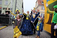 Rosenmontag auf dem Markt Sondershausen Bild: Rosenmontag auf dem Markt Sondershausen