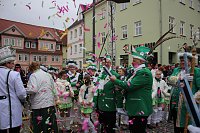 Rosenmontag auf dem Markt Sondershausen Bild: Rosenmontag auf dem Markt Sondershausen