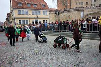Rosenmontag auf dem Markt Sondershausen Bild: Rosenmontag auf dem Markt Sondershausen