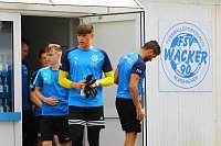 Bild: Trainingsauftakt des Oberliga-Kaders im AKS