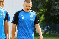 Bild: Trainingsauftakt des Oberliga-Kaders im AKS