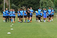 Bild: Trainingsauftakt des Oberliga-Kaders im AKS