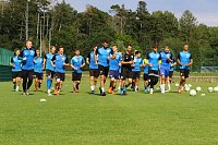 Bild: Trainingsauftakt des Oberliga-Kaders im AKS