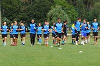 Bild: Trainingsauftakt des Oberliga-Kaders im AKS