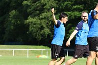 Bild: Trainingsauftakt des Oberliga-Kaders im AKS