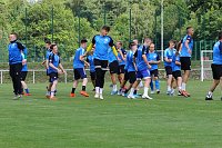Bild: Trainingsauftakt des Oberliga-Kaders im AKS