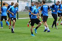 Bild: Trainingsauftakt des Oberliga-Kaders im AKS