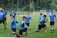 Bild: Trainingsauftakt des Oberliga-Kaders im AKS