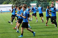Bild: Trainingsauftakt des Oberliga-Kaders im AKS