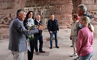 Einmillionster Besucher am stürmischen Kyffhäuser-Denkmal Bild: Einmillionster Besucher am stürmischen Kyffhäuser-Denkmal